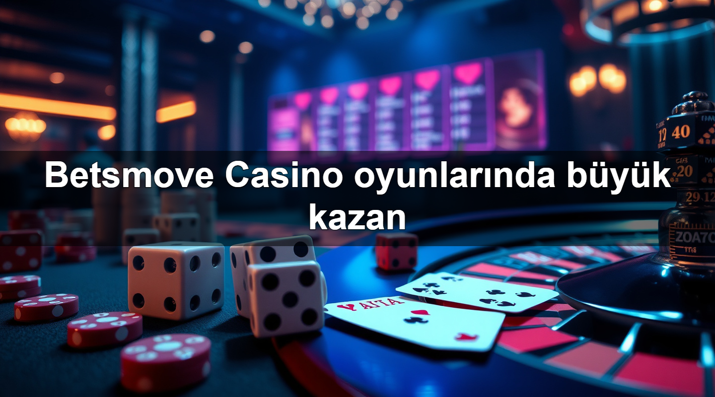Betsmove Casino oyunlarında büyük kazan